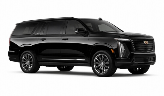 2026 Black Cadillac Escalade ESV — JFK Airport Limo Service NJ