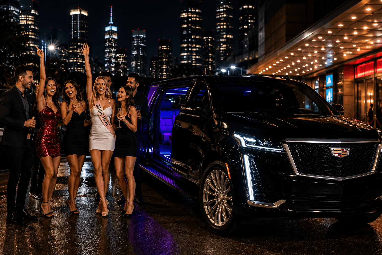 Bachelor Bachelorette Party Limo NJ