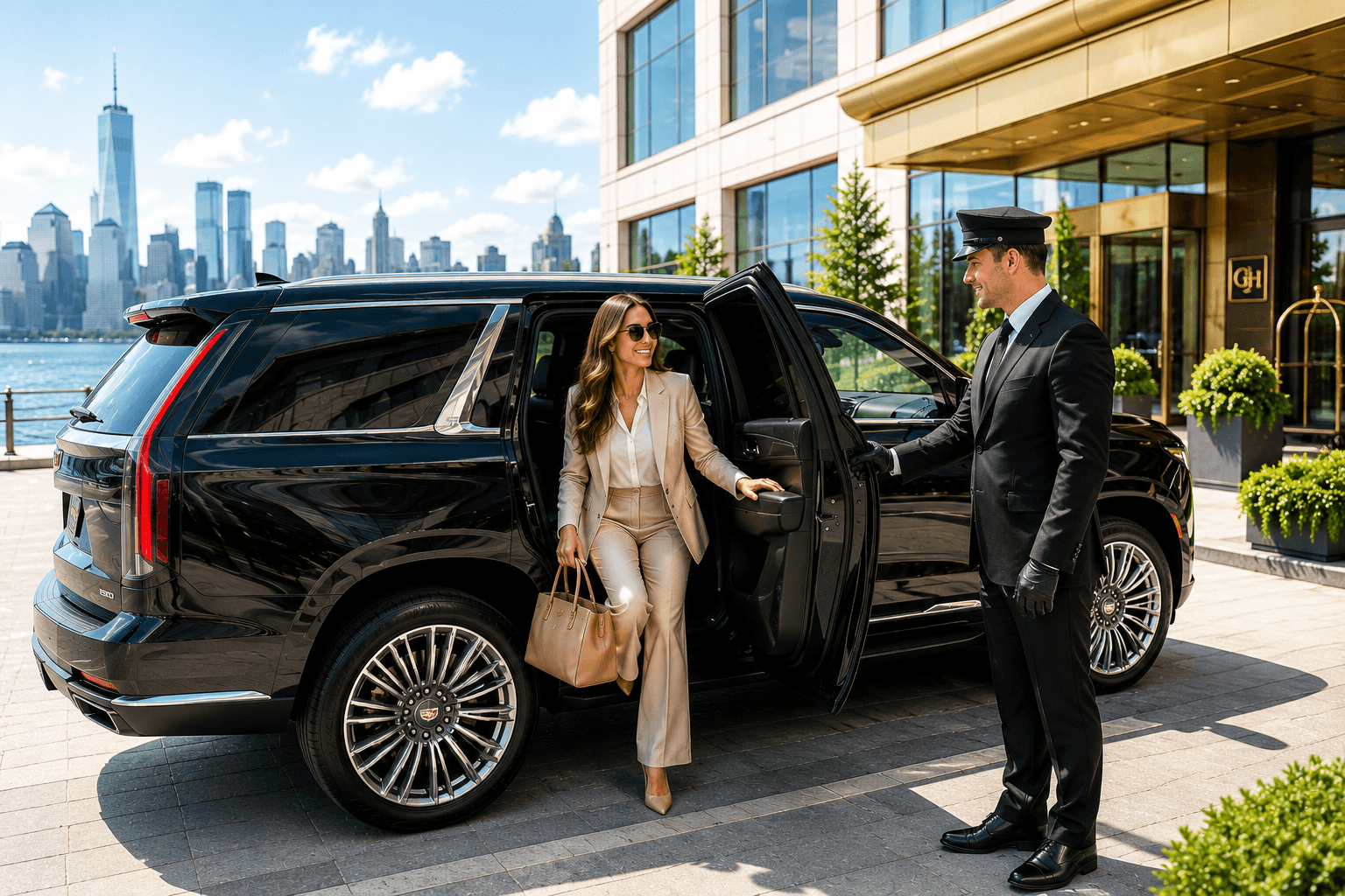 Cadillac Escalade ESV Daytime — Executive Chauffeur NJ