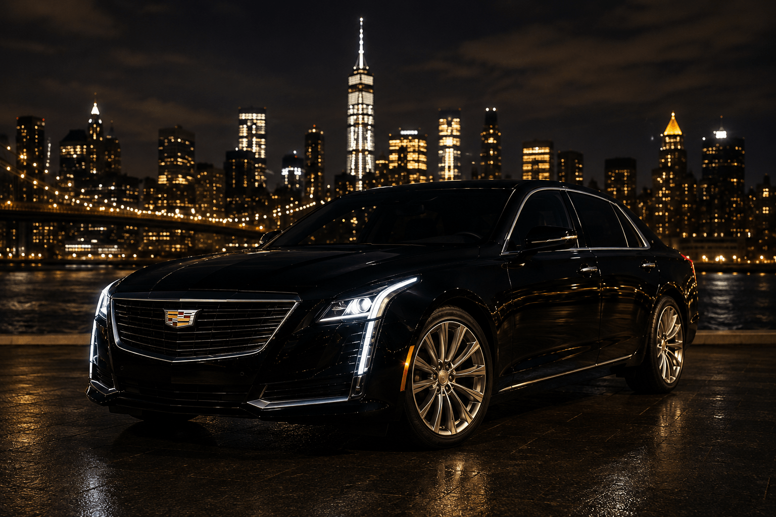 Golden Handle Limousine — Corporate Car Service NYC NJ Night