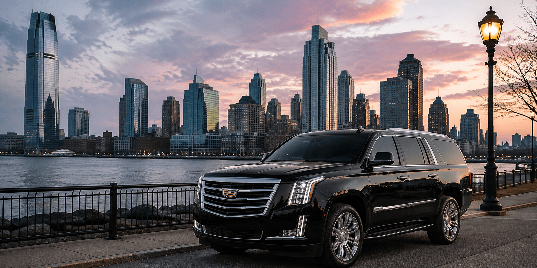 Limo Service New Jersey — Black Cadillac Escalade